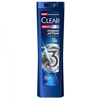 Champú Clear 3 en 1 Pureza Activa 225 ml