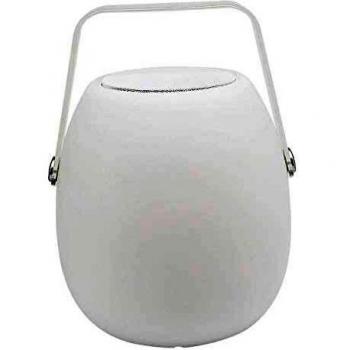 Lumisky SO PLAY Lámpara LED con Altavoz Bluetooth Inalámbrico 10W Regulable, Color Blanco