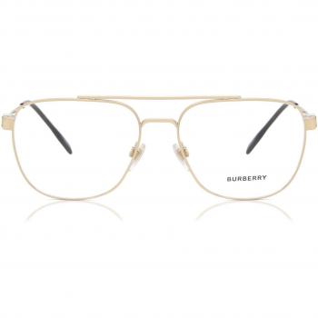 Burberry BE1377 MICHAEL Asian Fit 1109 Gafas Recetadas para Hombre Dorados con armazones dorados y lentes de 55 mm