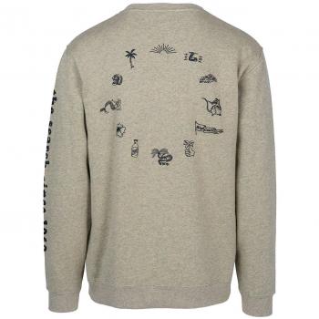 Rip Curl Iconic Crew Fleece Slate Green Mar L