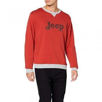Jeep J8W - Sudadera de Cuello Redondo para Hombre, Talla L