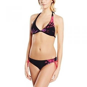 adidas Performance Triángulo Bikini, mujer, Performance Triangelbikini, negro/lila, 44 [DE 42]