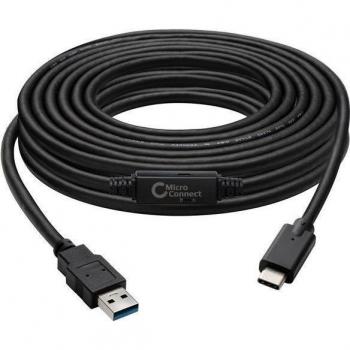 Cable USB-C a USB 3.0 A de Alta Velocidad Microconnect - 5m, USB 3.2 Gen 1