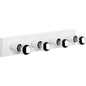 Aplique de pared WellHome, estructura de metal color blanco
