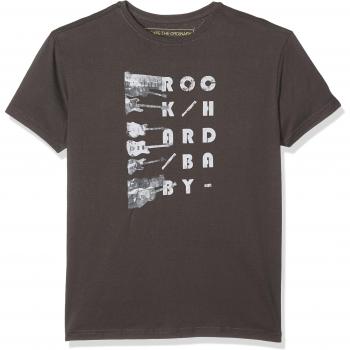 Gocco S74TCCNV507, Camiseta para Niños, Gris