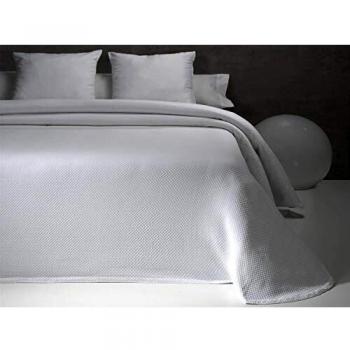 JAVIER LARRAINZAR Colcha Bouti, Blanco, 270x270 Cm