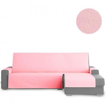 Cubresofá Royale Rosa Chaise Longue Extra 290 Adaptable