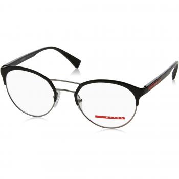 Prada Linea Rossa 0PS 52HV, Monturas de Gafas para Hombre, Black/Gunmetal, 50