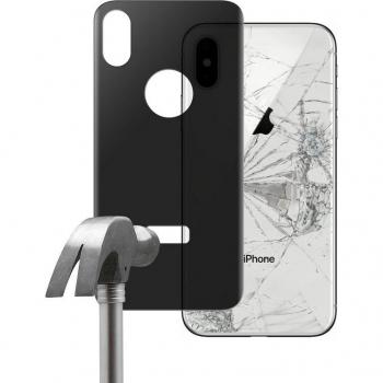 Unotec Full Cover Protector Cristal Templado Trasero 5D para iPhone X