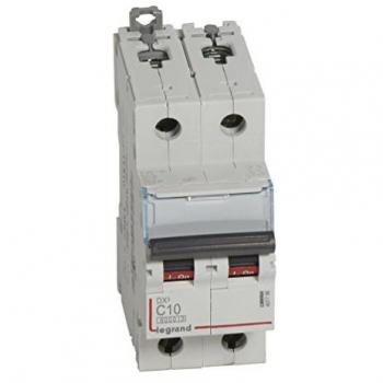 Interruptor Magnetotérmico Legrand DX3 2P 10A 6kA Curva C