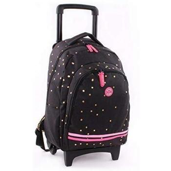 Milky Kiss Trolley Backpack We Livin' it Mochila infantil, 45 cm, Negro