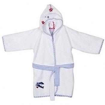 Laura Ashley, Albornoz para los niños, de 4 años, Azul