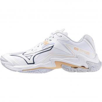 Zapatillas de voleibol Mizuno Wave Lightning Z8 para mujer en color blanco