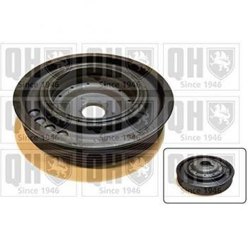 Polea de cigüeñal QUINTON HAZELL QCD87 con damper y características de alta durabilidad