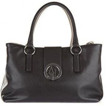 Armani Jeans bolso de mano para compras mujer nuevo negro