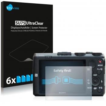 savvies Protector Pantalla Compatible con Sony Cyber-Shot DSC-HX60