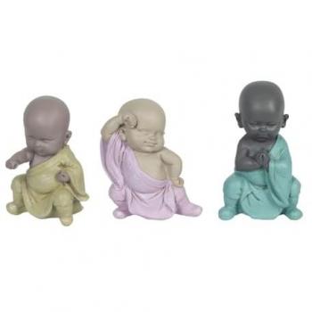 Buda Tres Diferentes Posiciones Incluye 3 Unidades Figuras Budas Colección Oriental Signes Grimalt Decor And Go