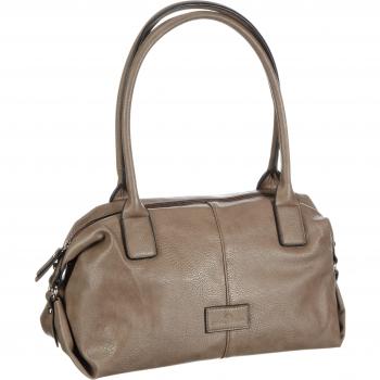 Tom Tailor Acc MIRIPU Shopper taupe - Bolso de material sintético mujer, color gris, talla 35x20x17 cm