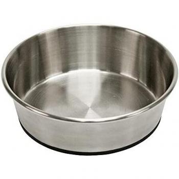 Kerbl - Cuenco de Acero Inoxidable, 1600 ml