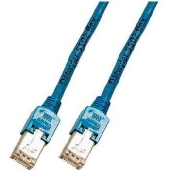 Cable de Red RJ45 S/UTP CAT5e 3m Azul