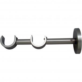 Soporte Doble Frente 28/28mm Cromo Satinado