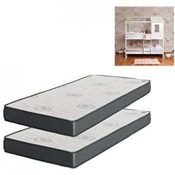 Pack 2 Colchones Viscoelásticos 105 cm (105x190x20 / 105x190x15)