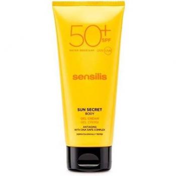 Sensilis Sun Secret - Gel Crema Protector Solar Corporal con SPF50-200 ml