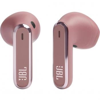 JBL Live Flex - Auriculares True Wireless Bluetooth con cancelación de ruido (rosas)