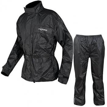A Pro Impermeable Moto Moto Moto 2 Pc Traje De Lluvia Chaqueta De Pantalones Scooter L