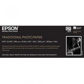Epson Traditional Photo Paper - Papel fotográfico