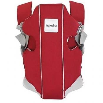 Inglesina Front - Mochila portabebé, color rojo