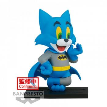 Banpresto Tom & Jerry 100th Anniversary Batman Tom Figure - 8cm Multicolour Collectible