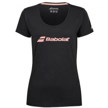 Camiseta de Ejercicio Babolat para Mujeres - Negra, Talla XS