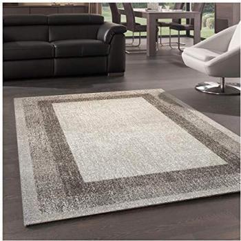 Alfombra Chester Crème 80x150 OEKO TEX® de Polipropileno Suave y Soyeux