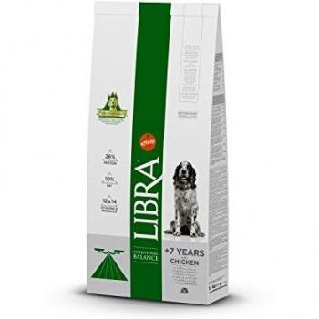 Libra Senior Dog Food +7 Years with Chicken 12 kg