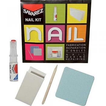 Savarez  Kit-s1  Kit reparacion uñas  Lima+rollo seda+resinas con aplicador