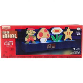Super Mario Icons Multicolour Light