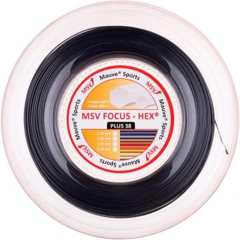 MSV Focus-HEX cuerdas papel Plus 38, negro, 200 m, 0355260135200004