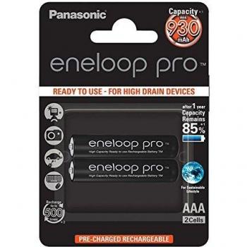Panasonic Eneloop SY3057185 - Pack 2 pilas recargables, AAA