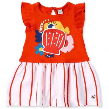 Tuc Tuc - Vestido de niña Salty Air combinado con volantes
