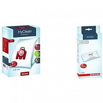 Bolsas HyClean 3D Efficiency F/J/M, 4 bolsas recogepolvo y 2 filtros