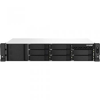 QNAP TS-864EU-8G 2U Short Depth Rackmount NAS with Intel Celeron and 8GB DDR4 Memory