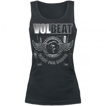 Volbeat Fight For Honor Top Mujer Negro L