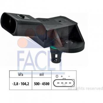 Sensor de presión FACET para servofreno, compatible con VOLKSWAGEN Golf, Touran, Tiguan, Scirocco, Passat, Jetta, Sharan, CC y Golf Cabriolet (Referencia: 10.3280
