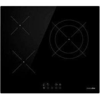 Placa Vitrocerámica Universal Blue Vega 6057B 3 Zonas Negro