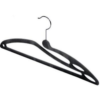 Domopak Living - 3 Perchas Antideslizantes para Camisetas - Verde - Talla única