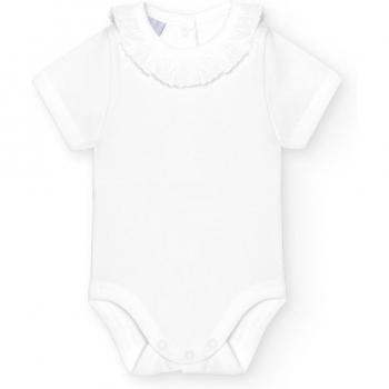 BABIDÚ - Pack de 2 bodys manga corta cuello batista