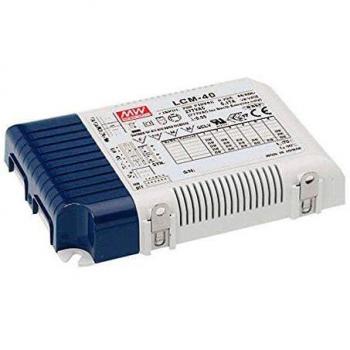 LED Driver MEAN WELL Ajustable LCM-40, 0-10V, PWM, regulable