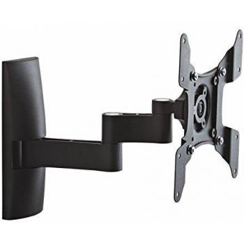 VCM TS 3-Soporte de Pared, inclinable, orientable, Giratorio, Color Negro, Aluminio