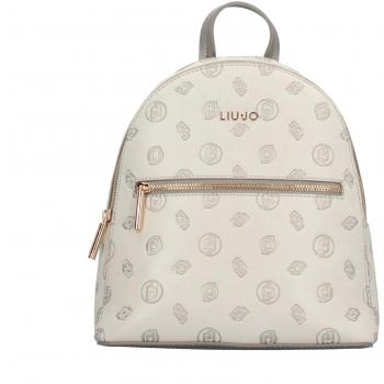Liu Jo Stylish Backpack for Everyday Use, Beige, Female, Size: ONE SIZE